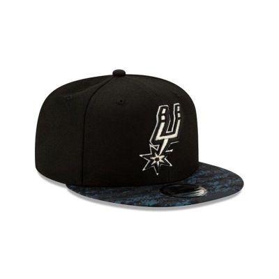 Sapca New Era San Antonio Spurs NBA 2019 NBA Authentics City Series 9FIFTY Snapback - Negrii